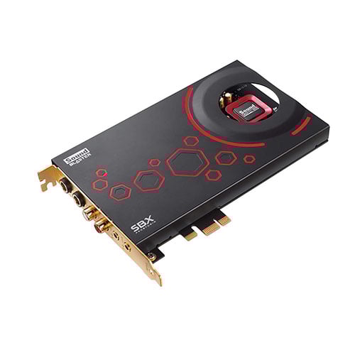 Creative Sound Blaster ZxR PCIe Audiophile Grade Gaming Sound Card